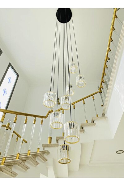 Beyaz Aydınlatma Galeri Boşlugu Avize