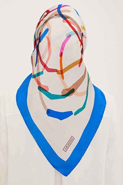 Armine Шовковий шарф з твілу 2023 літній сезон 8902d02-02