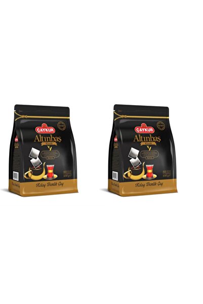 Çaykur ألتينباش كيس شاي إبريق الشاي الكلاسيكي 80 كيس 400 جرام 2 عبوة