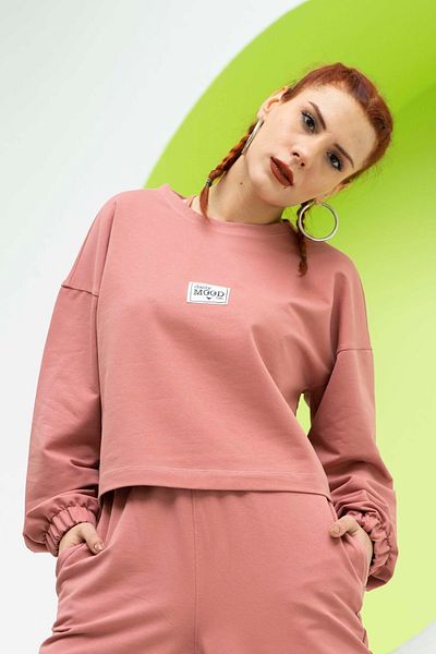 Mood Lab Women's Crop Sweatshirt
