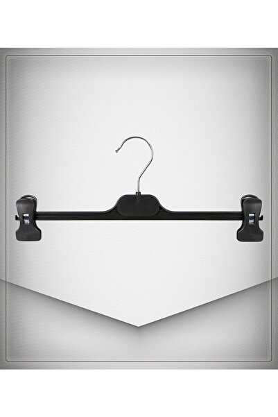 sedef askı 38 см Серія Et Чорні штани з застібками Спідниці Шорти Вішалки для...