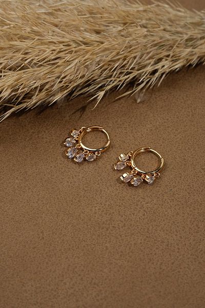 Jack Ferrero Steel Invoiced Earrings, Guaranteed to Not Fade Color