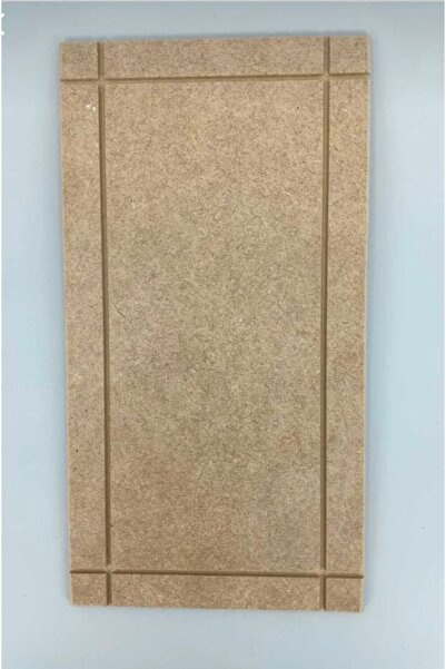 Güllü Ahşap Ahşap Pano Supla Sunum Tahtası Boyanabilir 6 Mm 40 Cm 15 Cm