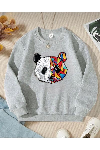 Serays moda Hanorac gros pentru fete și băieți cu imprimeu panda