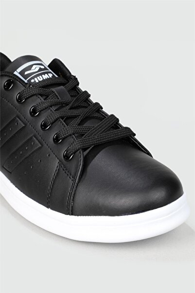 Jump 15306 Unisex Siyah Beyaz Ortopedi Yürüyüş Rahat Spor Ayakkabı