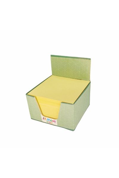 ELUX Yellow Cube Memo Pad 130gr8x8 (green Box)