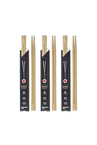 Yusuf Dirik YD Party Supplies Çin Yemek Çubuğu Bambu Chopsticks 25 Çift 23 Cm