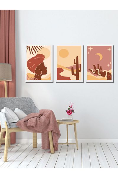 HYL Μοντέρνα καλλιτεχνική εκτύπωση UV MDF Art Painting Προσθέστε κομψότητα στο σπίτι σας Minimalis Art 30x20 cm