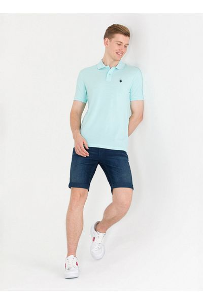 U.S. Polo Assn. Πόλο μπλουζάκι, Xs, Πράσινο