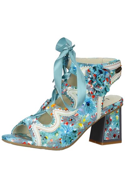 LAURA VITA Sandalette - Mehrfarbig - Blockabsatz