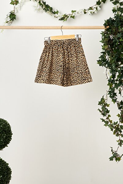 Babygiz Ελαστική τσέπη μέσης για κορίτσια Μαλακό άνετο ελαφρύ 100% βαμβακερό χτενισμένο βαμβακερό σορτς