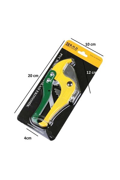 MORLAND Bhd PVC Pipe Cutting Scissors Yellow Economic 42 Mm