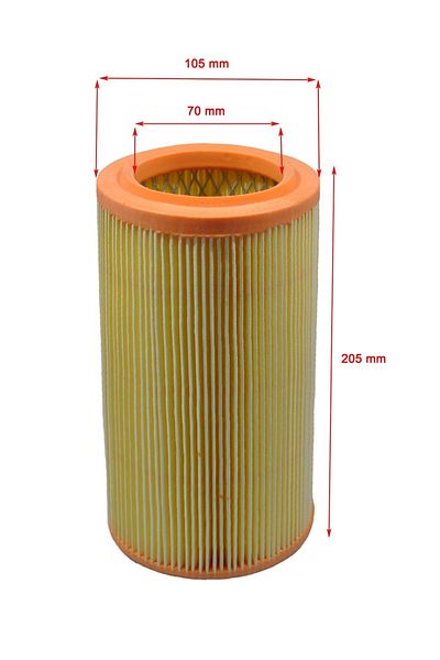 WABEN Citroen Zx 1.5 D 1993-1998 Air Filter Long Type
