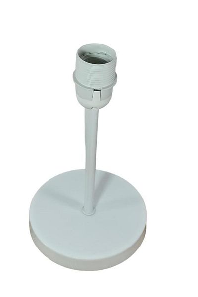 Art&Gift White Metal Body Lampshade Base