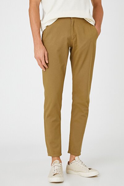 Koton Férfi Camel Hair Jeans 2SAM40139HW