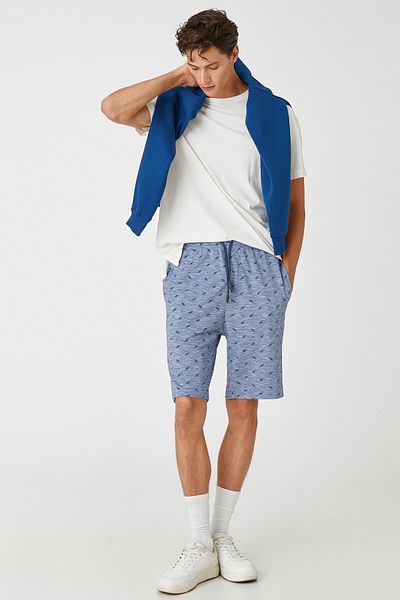 Koton Basic Shorts with Lace Waist