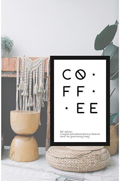 Wooden Factory Written Black Frame Look Wooden Wall Painting