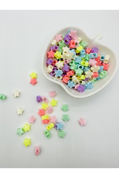Egem aksesuar 50 τεμάχια μικτών χρωμάτων Πλαστικές χάντρες με φιγούρες μικρών...
