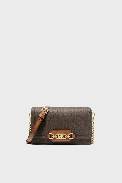 Michael Kors Logo Bag with Shoulder Strap - Detachable Chain, 32F2G7Hc1B 252