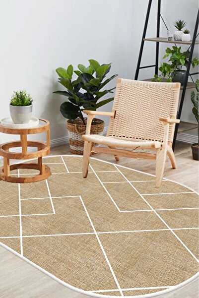 Decomia Home Ψηφιακό αντιολισθητικό χαλί σκανδιναβικής εμφάνισης από γιούτα, ...