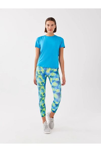 LC Waikiki Lcw Active gemusterte Sport-Leggings für Damen mit elastischem Bund