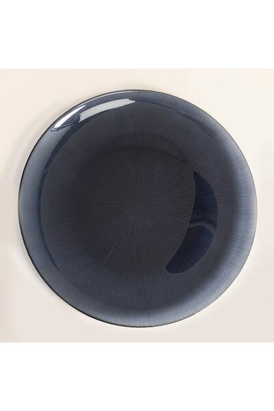 Chakra Alai Servis Tabağı 33 Cm Lacivert