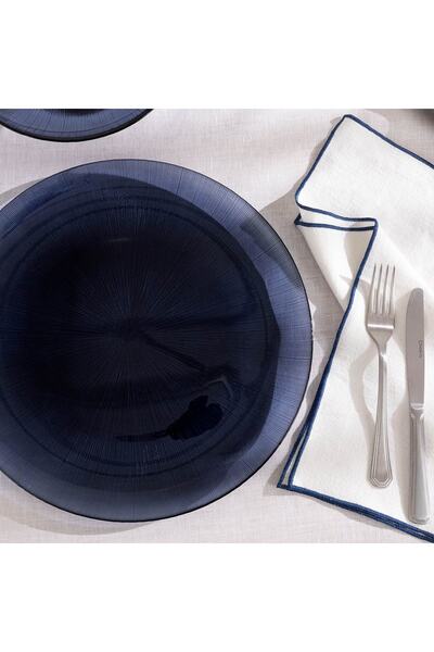 Chakra Alai Servis Tabağı 33 Cm Lacivert