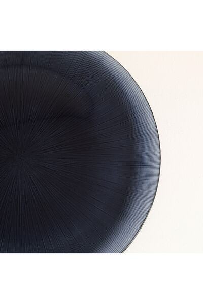 Chakra Alai Servis Tabağı 33 Cm Lacivert