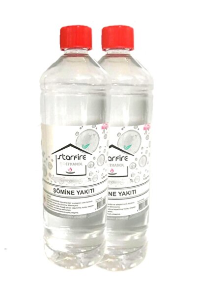Starfire 2 lt Yenilenebilir Enerji Kaynağı Bioethanol Şömine Yakıtı Kokusuz Dumansız