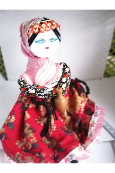 melegim doğaltaş Nostaljik Soğanlı Bez Bebek Oyuncak- Anadolu Kadını - Testi ...