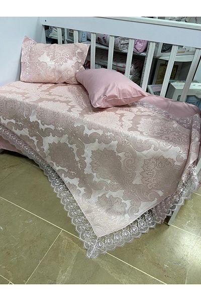 Çeyiz Bahçesi 4 Piece Baby Sheet and Pique Set