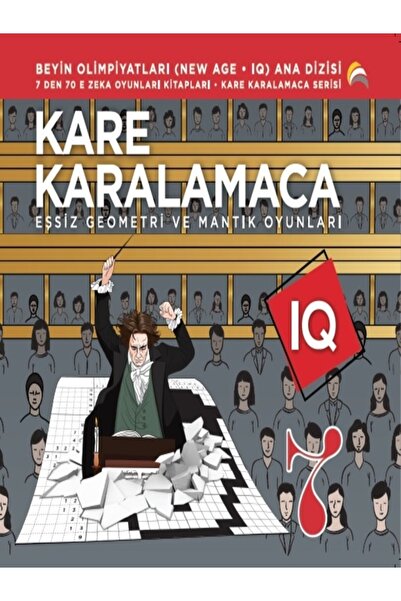 Genel Markalar Kare Karalamaca 7 & 7’den 70’ E Iq Zeka Akıl Oyunları Kitaplar...