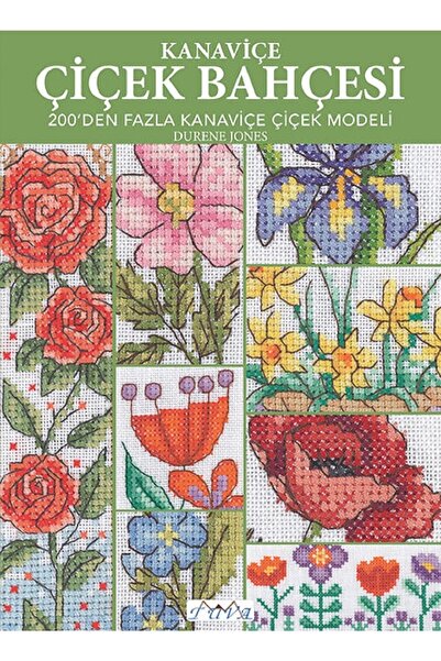 Genel Markalar Kanaviçe Çiçek Bahçesi 200'den Fazla Kanaviçe Çiçek Modeli