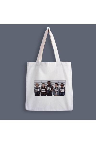 designedfy Geantă de tote cu imprimeu Brooklyn Nine-nine Group