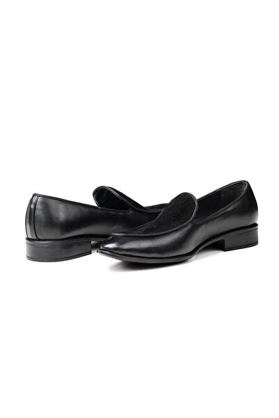 Ducavelli Elegant Hakiki Deri Erkek Klasik Loafer Klasik Makosen Ayakkabı