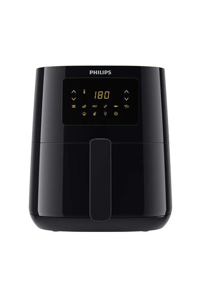 Philips Essential Airfryer Fritöz , 1400w, Siyah , 7 Ön Ayarlı 4,1 Litre , Led Ekran ,fat Removal Teknoloji