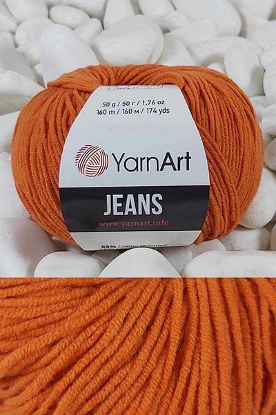 Yarnart Πορτοκαλί τζιν 85