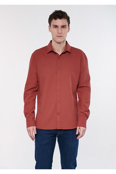 Mavi Orange Shirt Slim Fit / Tight Cut 8810217-83607