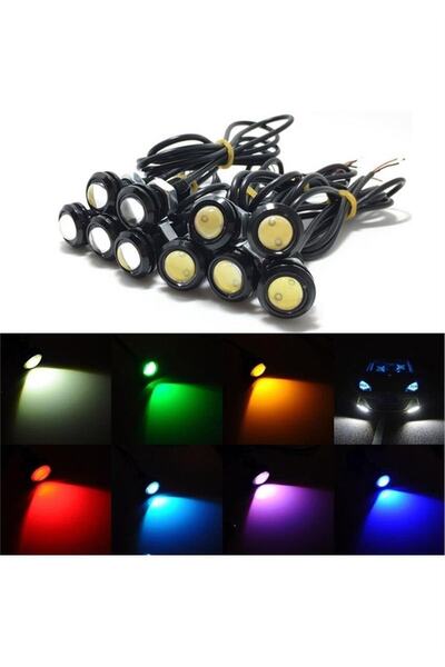 Arduino Ayna Altı Kartal Gözü Led Delmeli Sarı