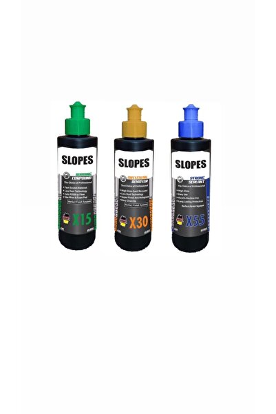slopes X15 Ince Pasta X30 Hare Ve X55 Boya Koruma Seti 250 Ml