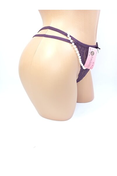 MİSS PUDRA Boncuklu Ipli Tanga