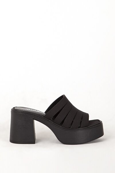 Guja 760 Çok Bantlı Kalın Taban Kadın Sandalet