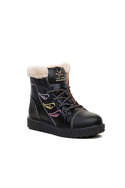 Star Kids Girl's Sports Boots Lace-up Zippered Ckr00419