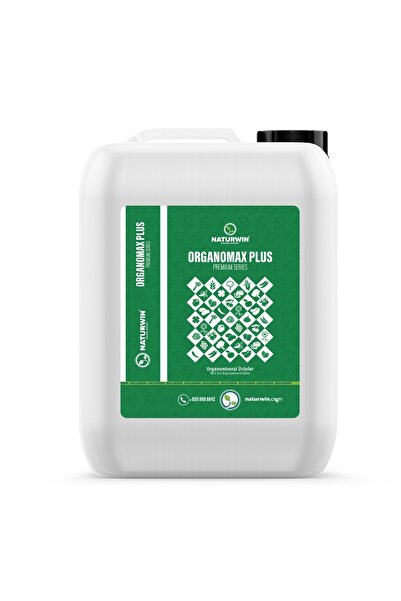 Naturwin Organomax Plus 20 Litre Azot Potasyum Sıvı Organomineral Gübre