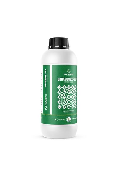 Naturwin Organomax Plus 1 Litre Azot Potasyum Sıvı Organomineral Gübre