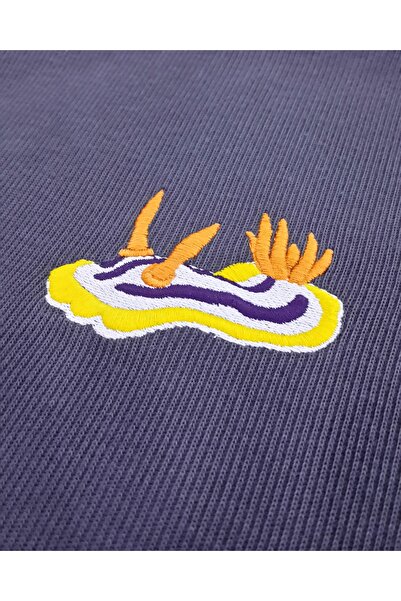 Double Tank سويت شيرت بغطاء للرأس مطرز على شكل أرنب البحر Nudibranch مقاس Xx ...