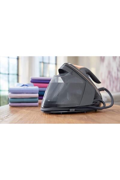 Philips Perfectcare Buhar Kazanlı Ütü, 9 Bar Buhar , Otomatik Taban Sıcaklığı Ayarı, 3100w, Lacivert-gold