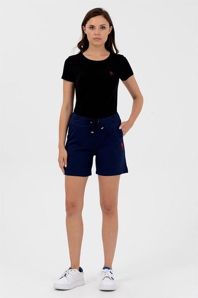 U.S. Polo Assn. Pantaloni scurți bermude tricotați U.s.polo Assn pentru femei Dotıh23 1567045
