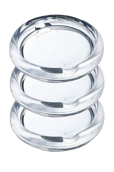 Pyrex Glass Milk Resistant 3 Pieces Stone Original