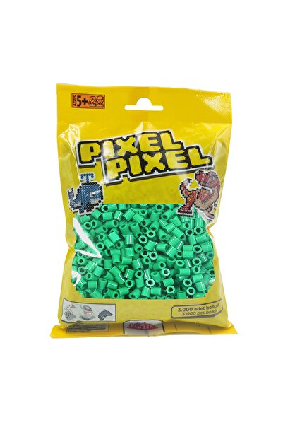 Pixel Pixel Mărgele Midi de culoare turcoaz 3000 buc | Set de activități crea...